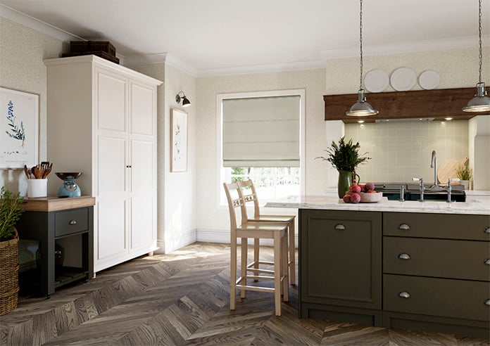 Knightsbridge, Smoke - Roman Blind - Image 7